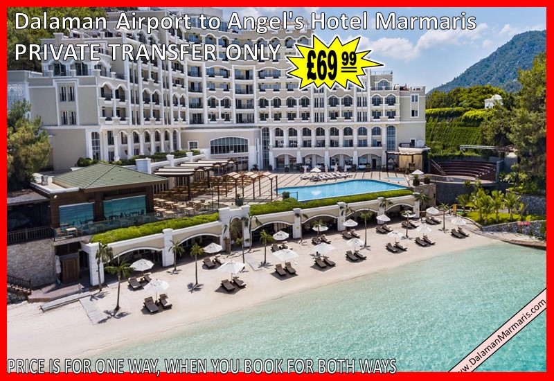 Dalaman Airport Transfer to Marmaris Angel's Hotel